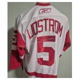 Detroit Red Wings, Nicklas Lidstrom Signed Jersey