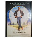 Kevin Costner Signed Field of Dreams Movie Poster
