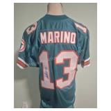 Miami Dolphins Dan Marino Signed Football Jersey