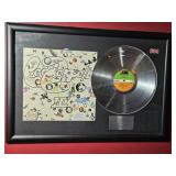 1970 Led Zeppelin III Platinum Record Presentation