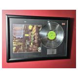 1972 David Bowie Commemorative Platinum Record