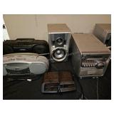 Vintage JVC, Panasonic Portable Radios CD Players