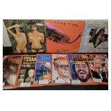 Alice Cooper, ROXY LP Albums & Time Magazines