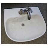 Porcelain Sink with Pedestal