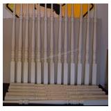 Large Lot of Turned Wood Stair / Railing Balusters