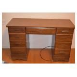 Solid Wood Keyhole Writing Desk