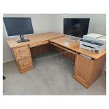 L-Shape Home Office Computer Desk