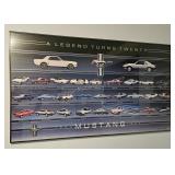 Ford Mustang 30th Anniversary Framed Promo