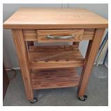 Catskill Craftsmen Rolling Kitchen Cart