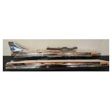 Chrome Fish tail Exhaust Slip On Mufflers