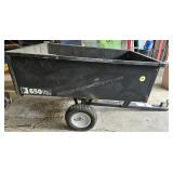 PreciseFit 10 Cubic Foot Steel Dump Cart