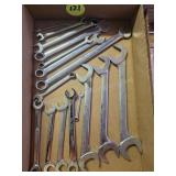Snap-on USA SAE Combination & Open-End Wrench Asst