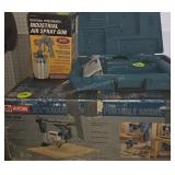 Ryobi 8-1/4" Radial Arm Saw & Spray Gun, etc.