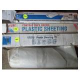 3 Boxes of 4 Mil Plastic Sheeting