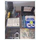 Snap On Drill Bits & Lenox Tubing Cutter Kit, etc