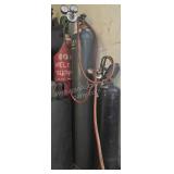 Welding Gas Cylinder & Regulator Lot