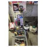 Wagner Paint Sprayer, Sprayer Tank, Nails, Tools