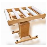 Adjustable Rolling Outfeed Support Table