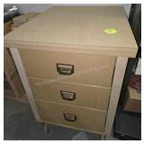 Heavy-Duty Mobile 3-Drawer Workshop Storage Cabint