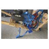 Unassembled Wheelbarrow Kit Parts