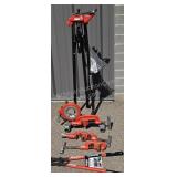 Professional RIDGID Pipe Tool Lot - Vise, Cutters