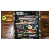 Fishing Tackle: Lures, Spoons, Plugs, Spinners,etc