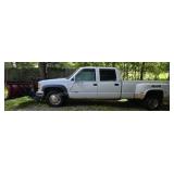 1998 GMC 3500 4X4 Snow Plow Truck