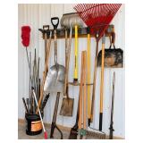 Large Group of Lawn & Garden Tools