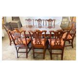 MAITLAND SMITH DINING ROOM SET WITH 2 EXTRA BOARDS