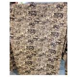 ANIMAL PRINT PANELS (1) 52" W ON TOP X 117" APPROX