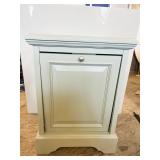 DROP FRONT STORAGE/LAUNDRY BIN SEE DAMAGE SPOT