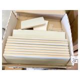 AKDO - 58 PIECE 2.5 X 10.5 SEAFOAM GLAZED TILE