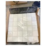 5 SQ. FEET GRECIAN WHITE MOSAIC - 2 X 2 SET IN 12