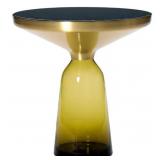 CLASSICON BELL SIDE TABLE IN BRASS AND TOPAZ