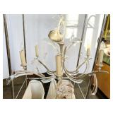 CRYSTAL CHANDELIER SOME DAMAGE ON GLASS