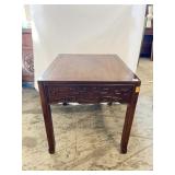 DESIGN END TABLE 1 DRAWER HERITAGE CO. DAMAGE