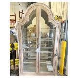 BERNHARDT 2 DOOR DOME TOP CHINA CABINET - TOUCH