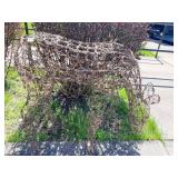 3 BROWN REINDEER WITH LIGHTS