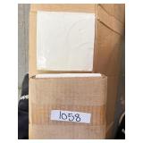 OFF WHITE TEXTURED WALL TILES 6" X 6" - 85 PIECES