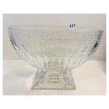 GREEK KEY DESIGN CENTER PIECE BOWL
