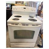 GE ELECTRIC STOVE 36IN USED 4 BURNER 32 W