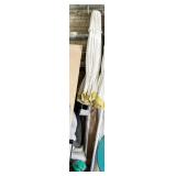 CUSTOM 100" H PATIO UMBRELLA W/ BASE PAID 5,000