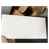 4" X 7.25" WHITE BLANCO - 80 PIECES - MATCHES LOT