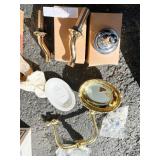 BRASS TOILET PAPER HOLDER, BRASS PARTS, J