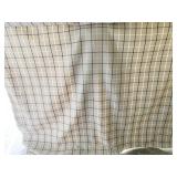 PLAID GRAY AND WHITE 57IN