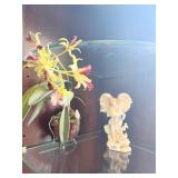 ANGEL AND FLOWER ARRANGEMENT