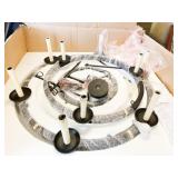 3 TIER CHARTHOUSE COLLECTION DORESETT BLACK RUST