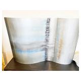 HOLLACK CASCADE ACRYLIC ART ON FRAME HANGS