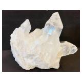 BEAUTIFUL 12" W X 9" H ROCK CRYSTAL