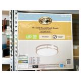 16" LED ROUND FLUSH MOUNT BY HAMPTON BAY